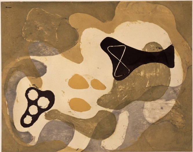 Poème No. 7: Landscape of May, 1948 - Koshiro Onchi