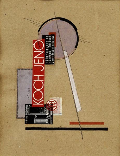 Collage I, 1925 - Lajos Kassák