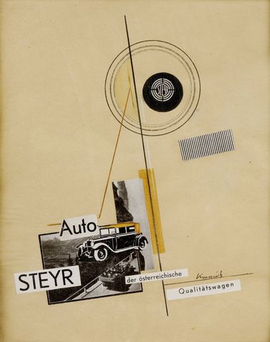 Collage II, 1925 - Lajos Kassák