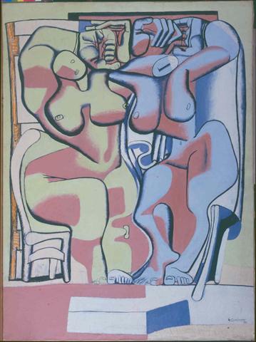 Deux femmes debout à la chaise, 1936 - Le Corbusier