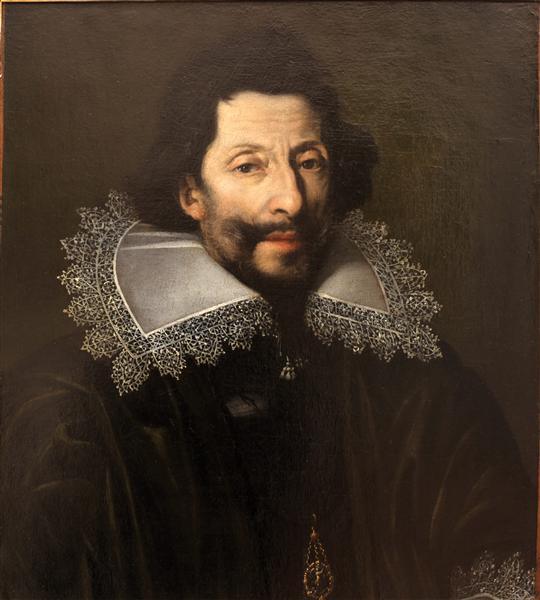 Portrait of a knight of Saint Michael - Brüder Le Nain