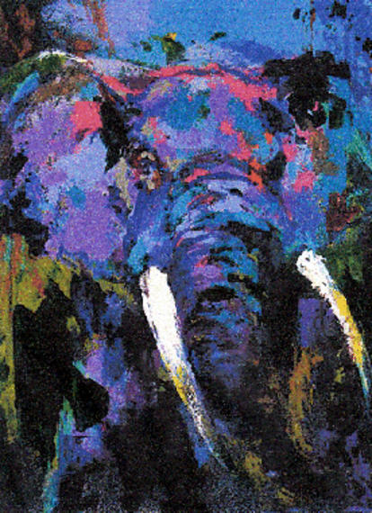 Portrait of the Elephant - LeRoy Neiman