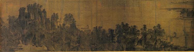 Wind in the Pines Among a Myriad Valleys, 1124 - Li Tang ...