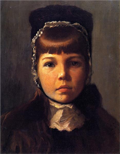 Margaret with a Bonnet, 1890 - Lilla Cabot Perry