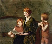 The Story Hour - Lilla Cabot Perry