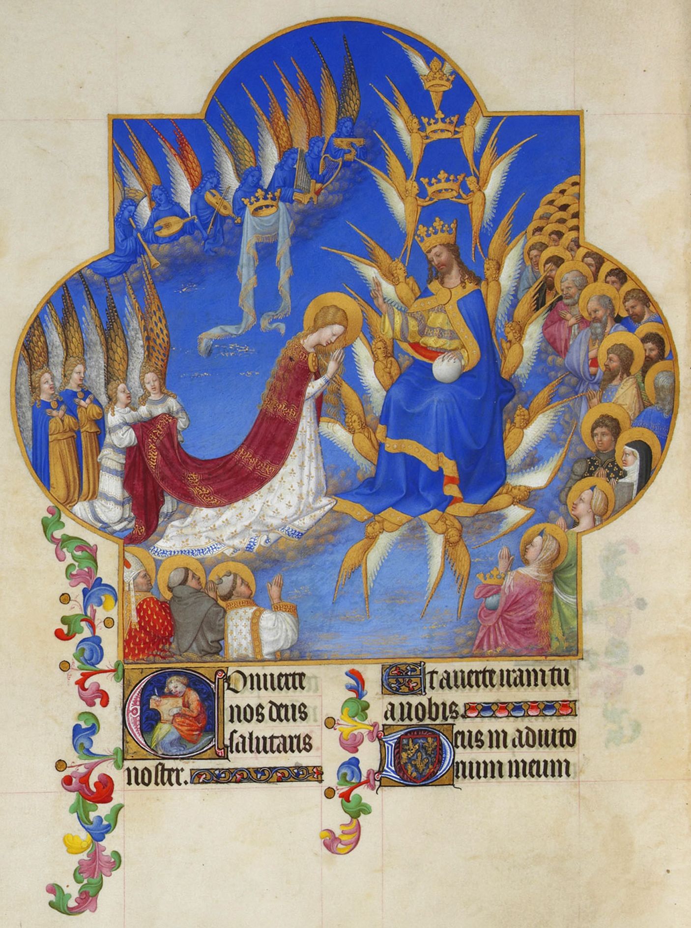 The Coronation Of The Virgin Limbourg Brothers Wikiart Org