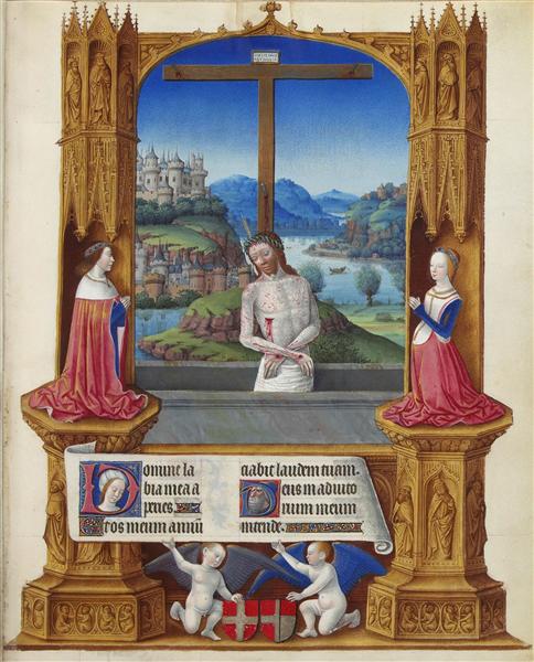 The Man of Sorrows - Limbourg brothers