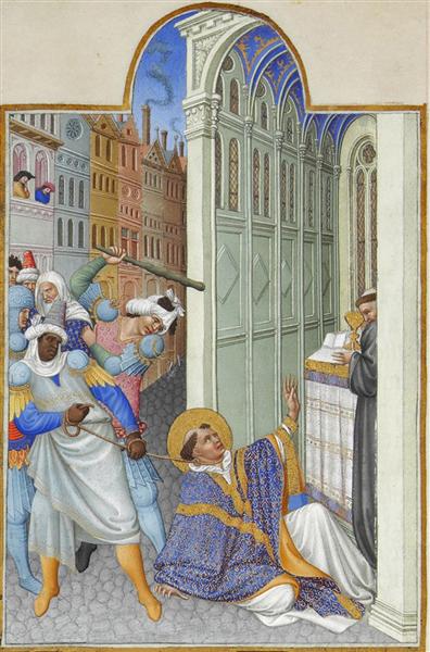 The Martyrdom of Saint Mark - Limbourg brothers