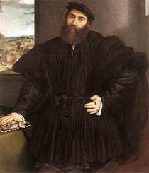 Portrait of a Gentleman - Lorenzo Lotto
