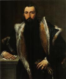 Portrait of Febo da Brescia - 羅倫佐·洛托