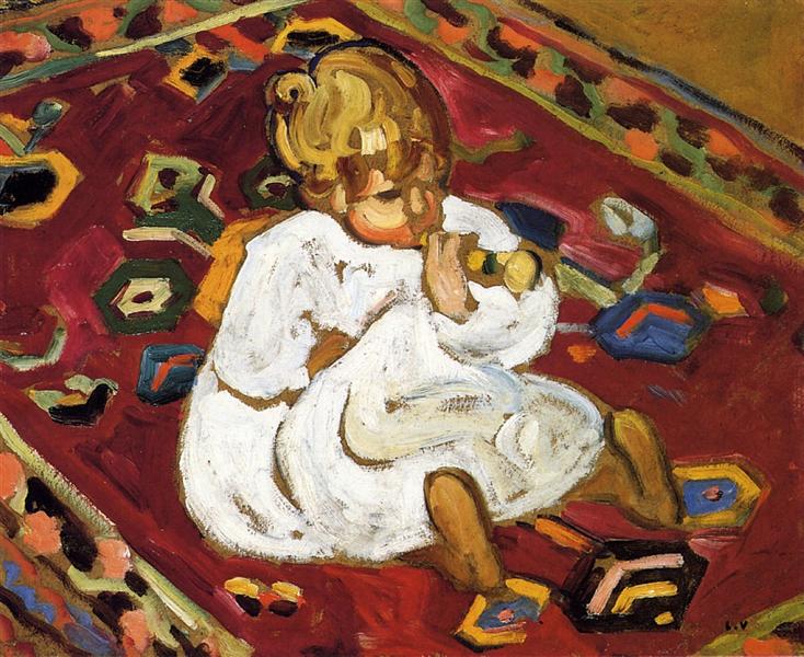 Child with Trumpet, 1910 - Louis Valtat