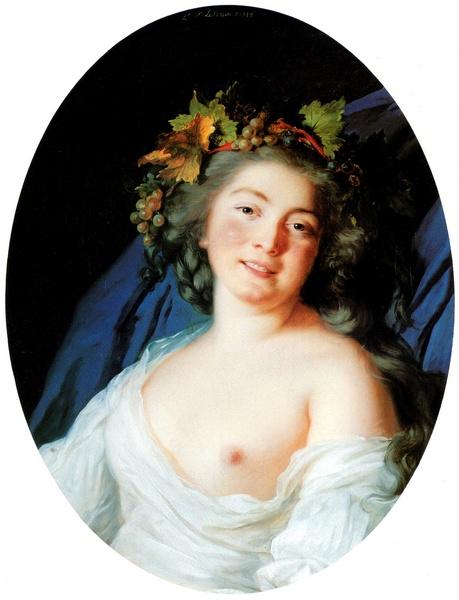 Bacchante, 1785 - Louise Elisabeth Vigee Le Brun