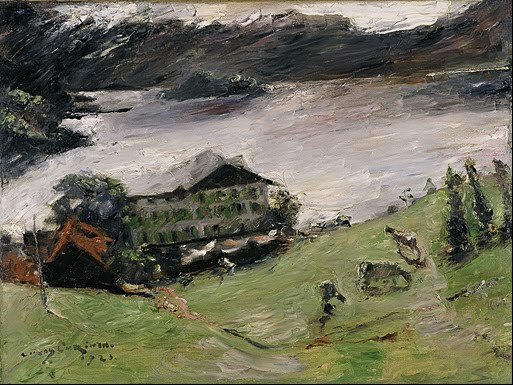 Landscape at the Walchensee, 1923 - Ловис Коринт