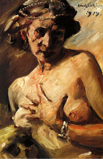 The Magdalen with Pearls in her Hair, 1919 - Lovis Corinth