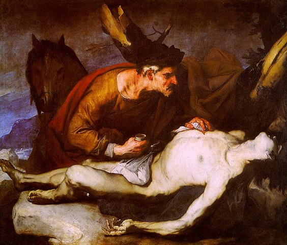 The Good Samaritan, 1650 - Лука Джордано
