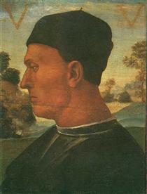 Portrait de Vitellozzo Vitelli - Luca Signorelli