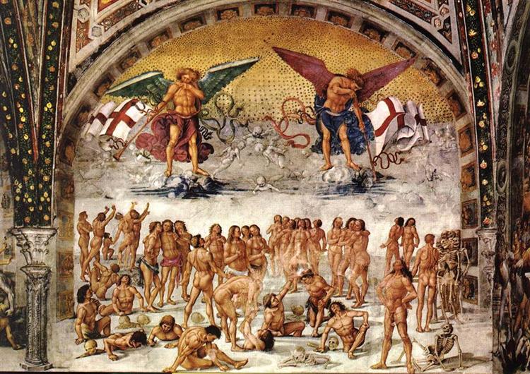Resurrection of the Dead, 1499 - 1502 - Лука Синьорелли