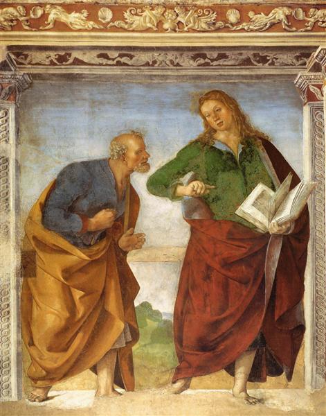 The Apostles Peter and John the Evangelist, 1477 - 1482 - 盧卡·西諾萊利