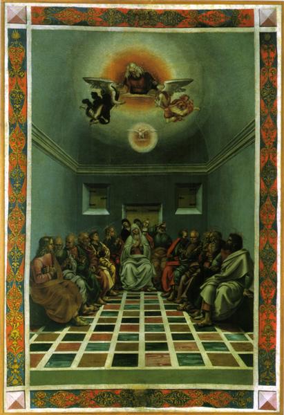 The Descent of the Holy Ghost, 1494 - Лука Синьореллі