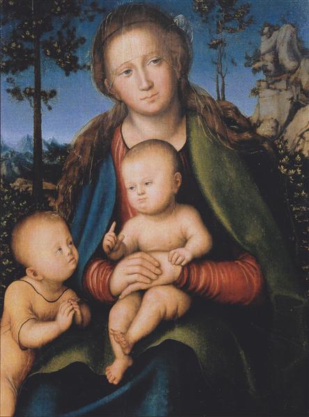 Мадонна, 1514 - Лукас Кранах Старший