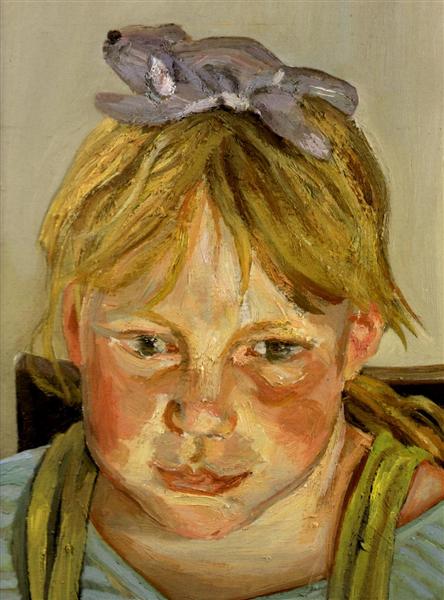 Alice and Okie, 1999 - Lucian Freud