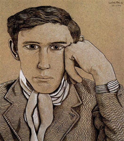 Портрет молодого человека, 1944 - Люсьен Фрейд