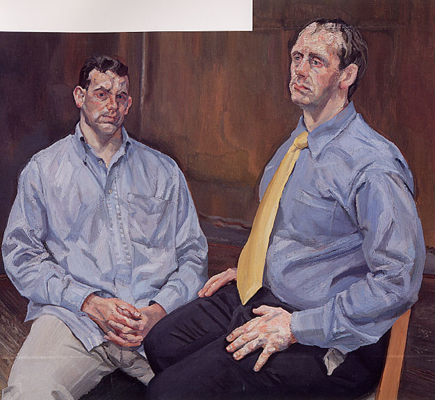 Two Brothers from Ulster, 2001 - Lucian Freud