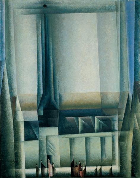 Gelmeroda VIII, 1921 - Lyonel Feininger