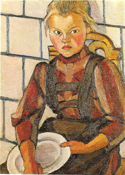 Portrait of the Artist's Sister, 1909 - Lioubov Popova