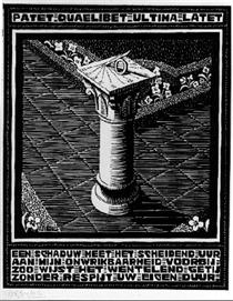 Emblemata - Sundial - M. C. Escher