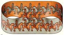 Horsemen - Maurits Cornelis Escher