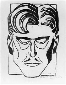 Portrait of a Man - M. C. Escher