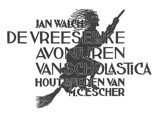 Scholastica (cover), 1931 - M. C. Escher
