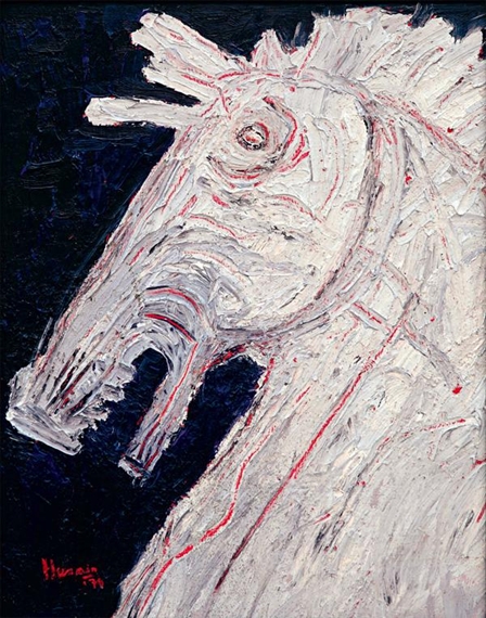 Horse's Head, 1970 - Maqbool Fida Husain
