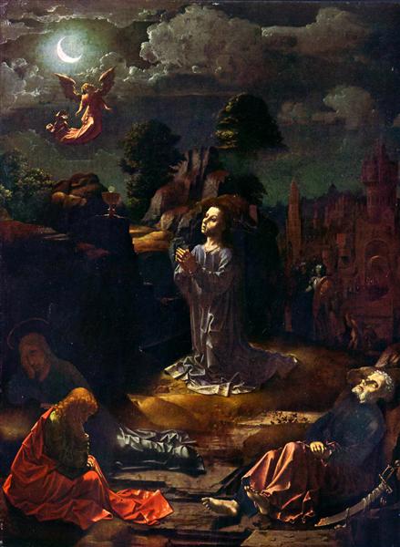 Christ on the Mount of Olives, c.1507 - Jan Gossaert