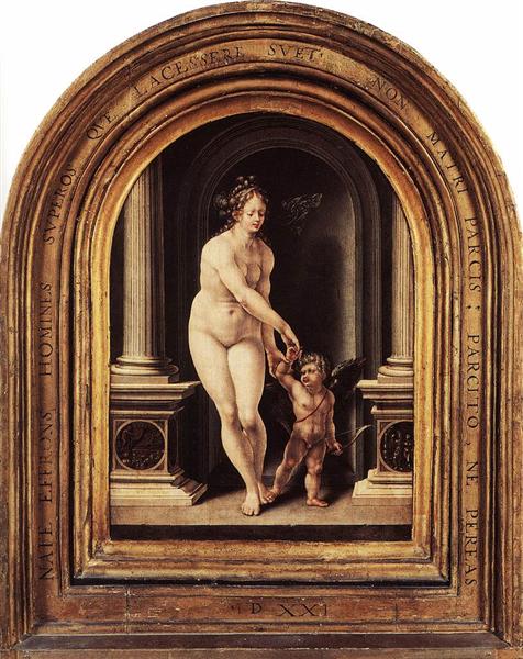 Venus and Cupid, 1521 - Мабюз