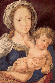 Virgin and Child - Mabuse