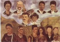 Portrait of Frida's Family - Frida Kahlo
