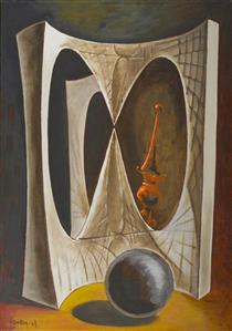 Diderot's Harpsichord or The Merchant of Venice - Man Ray