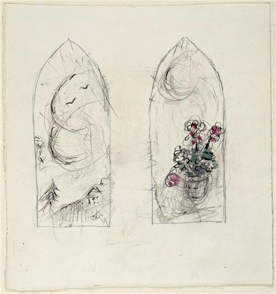 Chapel du Saillant, 1979 - Marc Chagall