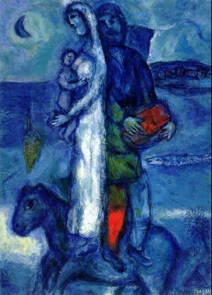 Fisherman's Family, 1968 - Marc Chagall