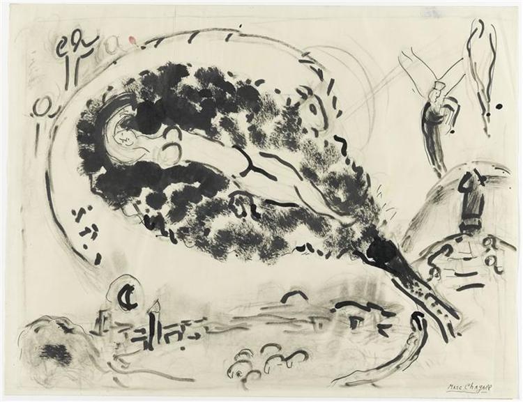Song of Songs II, 1957 - Marc Chagall