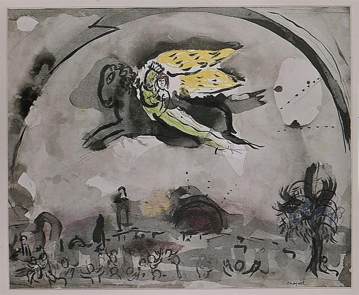 Song of Songs IV, 1958 - Marc Chagall