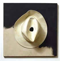 Chapéu branco - Marcel Broodthaers