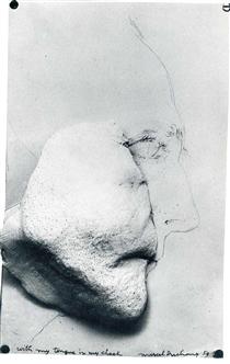 With My Tongue in My Cheek - Marcel Duchamp