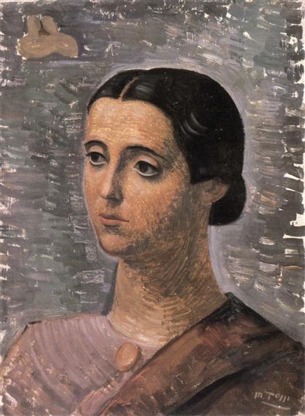 Figura di Donna, 1948 - Mario Tozzi - WikiArt.org