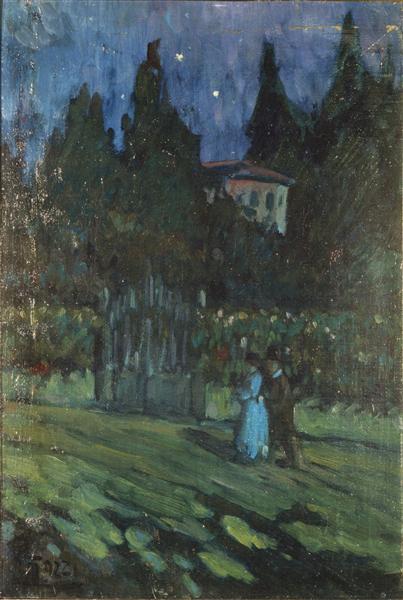 Notturno a Suna, 1918 - Mario Tozzi
