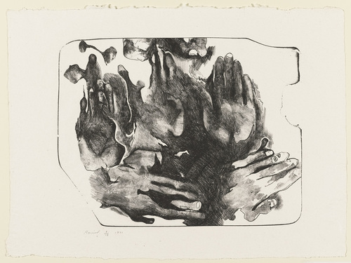 Five Hands and One Finger, 1971 - Марисоль Эскобар