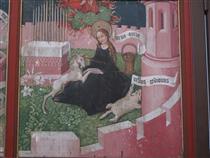 Altarpiece of the Dominicans: The Mystical Hunt - Мартин Шонгауэр