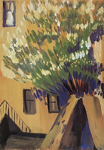 A tree, 1907 - 马尔季罗斯·萨良
